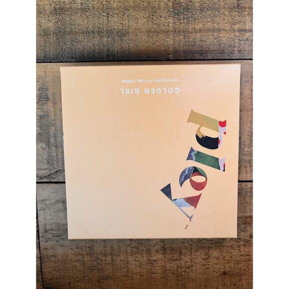 Pley Beauty Golden Girl Eyeshadow Palette 9 Shades Vegan Cruelty Free New in Box - Picture 2 of 4